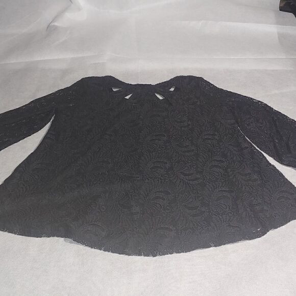 Roz & Ali women's blouse black size L - Picture 6 of 7
